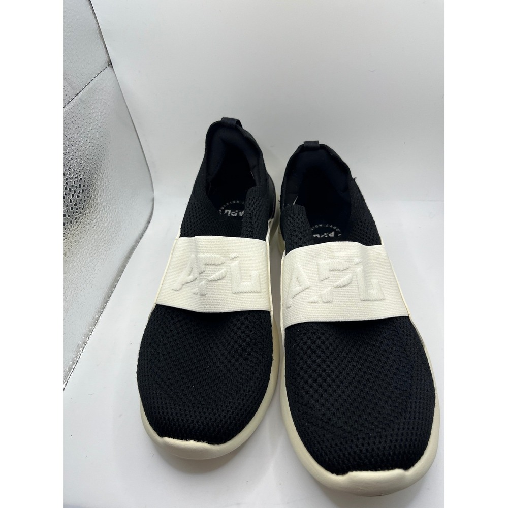 APL Techloom Bliss W Black White‎ Slip On Sneakers Women's Size 7 Athletic Shoes